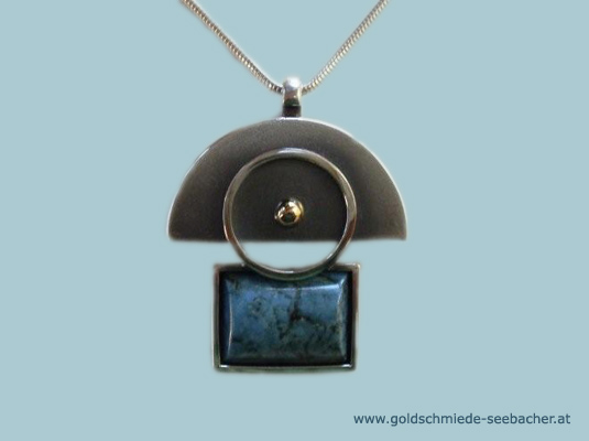 Anh&auml;nger mit Larimar