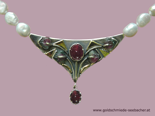 Collier mit Turmalinen