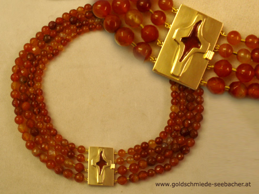Collier aus Karneol